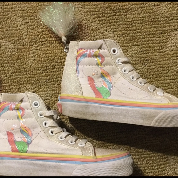 high top unicorn vans